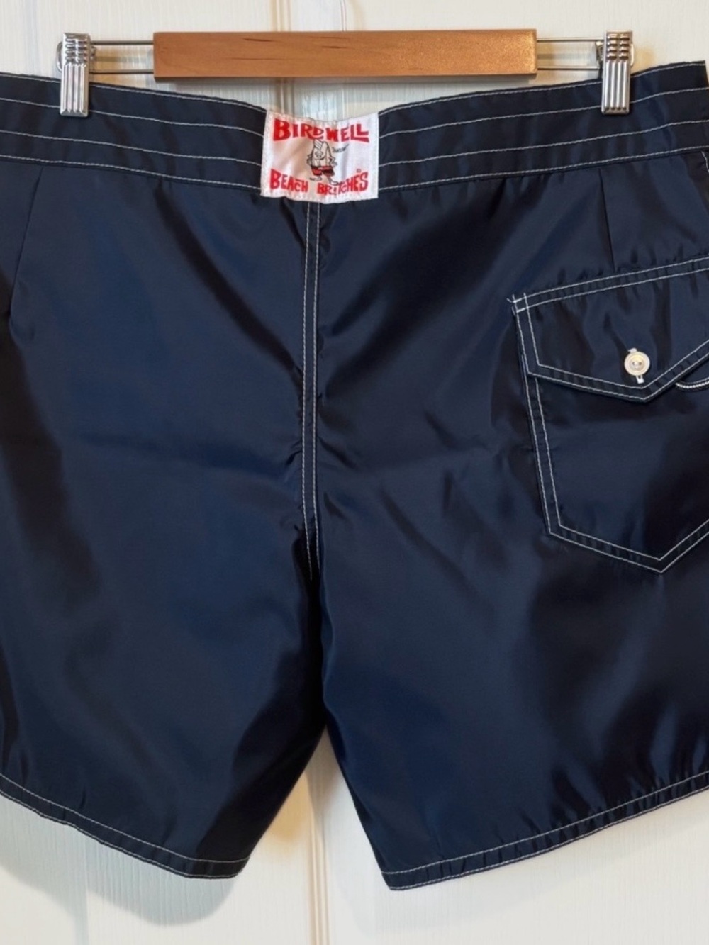 Birdwell Men's Navy Blue Swim Board Shorts